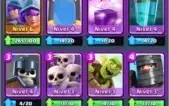 Clash Royale nv 10 com 6 lendarias(4 nv 2)