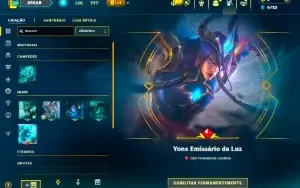 Skin Yone Emissário + Lendária + ( Troca Nick E Id  )!!!