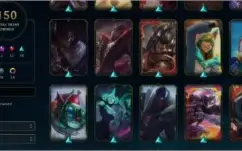 Conta LOL - 150 Skins - 13 Campeões faltantes