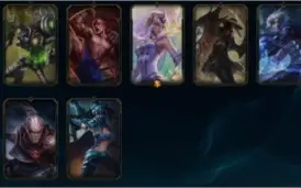CONTA LOL SMURF | PLAT 4 | 30 CHAMP | 7 SKINS