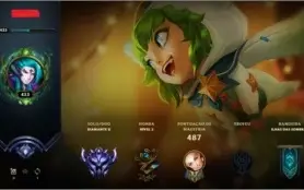Vendo conta lol 254 skins 9k de rp