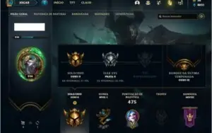Conta ouro 2 com TODOS os champs e 124 Skins