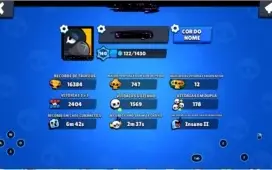 CONTA BRAWL STARS 16K | 31 BRAWLERS |