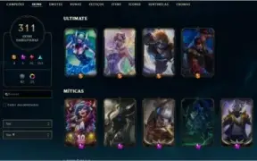 Conta D4(65%) 311 skins, All Champions