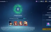 Conta de solo leveling: arise Global lvl 44