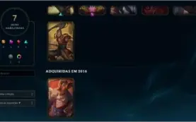 SMURF - Lv 34, 7 Skins, 23 Campeões, 3804 Essência Laranja