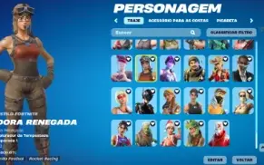 Conta De Fortnite, Renegade Raider + Picareta + Exclusivos