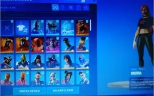 Conta fortnite +165 skins