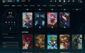 Ferro 2 com 92 Champs e 93 Skins
