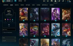 Ferro 2 com 92 Champs e 93 Skins