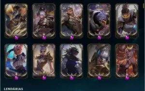 Conta LoL - Edição de Colecionador / Prestige Collection
