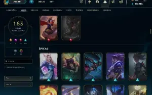 Conta Lol Com Todos Os Campeões, Valor Negociavel