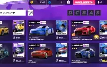 Conta de Asphalt 9 com 23 ou 22 carros, via Facebook!