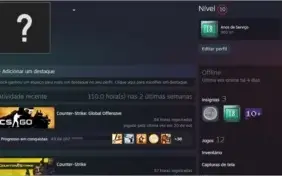 18 anos steam com prime csgo