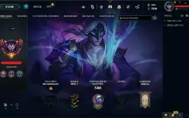Conta Lol Unranked Lvl 300 Com 132 Skins