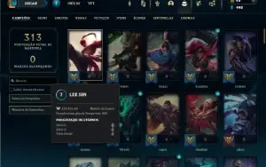 Esmeralda 4 com 110 Champs e 62 Skins +1 Fragmento