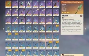 AR52 - Servidor NA - 5 personagens 5* - 1 arma 5*