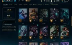 Esmeralda 4 com 45 Champs e 10 Skins