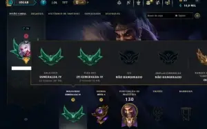 Esmeralda 4 com 45 Champs e 10 Skins