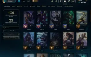 Esmeralda 4 com 45 Champs e 10 Skins