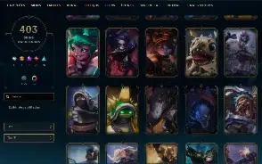 League of Legends - Conta de Colecionador