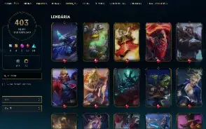 League of Legends - Conta de Colecionador