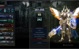 Conta Mu Legend Dark Lord lev 242 pet mesmerizadora linda