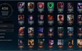 Conta BR 90 skins Todos campeões