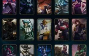 Conta BR 90 skins Todos campeões