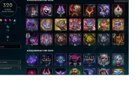 Conta De Lol 481 Skins E Todos Champs