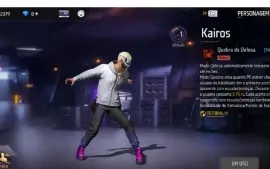 Conta Free Fire Nivel 8  Com O Personagem Kairos Liberado ✅