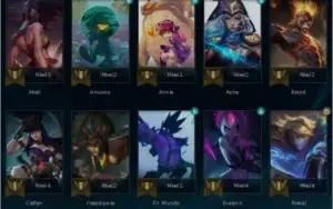 Conta League Of Legends Prata 1