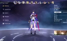 Conta Honkai Star Rail TL 65 - Seele, Loba, Jing, Luocha...