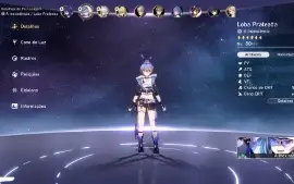 Conta Honkai Star Rail TL 65 - Seele, Loba, Jing, Luocha...