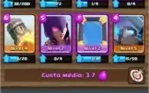 2 EM 1 ( CONTA CLASH OF CLANS + CLASH ROYALE CARTA LENDÁRIA)