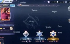 Conta Saint Seiya Novo Serv 141