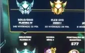 CONTA LOL PLAT 4 307 SKINS