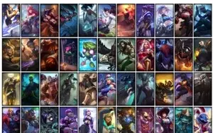 Conta bronze 1 com TODOS os champs e 181 Skins + 800 RP