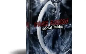 Pack Anime Social Mídia - Templates para Redes Sociais com T