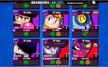 Conta Brawl Stars top com quase todos brawlers
