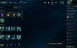 Conta de League of Legends criada em 2013 (raridade)