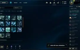 Conta de League of Legends criada em 2013 (raridade)