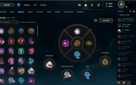 Conta de League of Legends criada em 2013 (raridade)