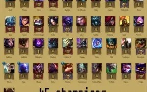 Conta prata v 45 champions e 8 skins