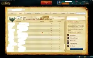 Conta prata v 45 champions e 8 skins