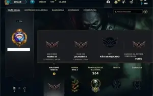 Conta Ferro 3 com 99 Champs e 68 Skins