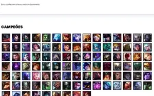Conta Ferro 3 com 99 Champs e 68 Skins