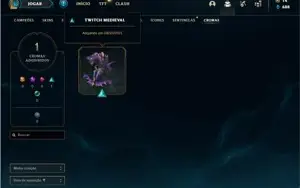 Conta Ferro 3 com 99 Champs e 68 Skins