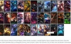 Conta Ferro 3 com 99 Champs e 68 Skins