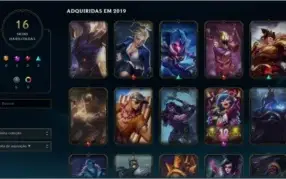 Conta LoL Plat 3 COM LEE SIN PUNHOS DIVINOS